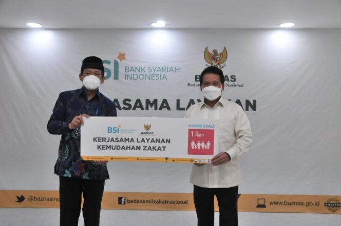 
					Potensi Capai Rp300 Triliun, BAZNAS dan Bank Syariah Indonesia Sinergi Kelola Zakat