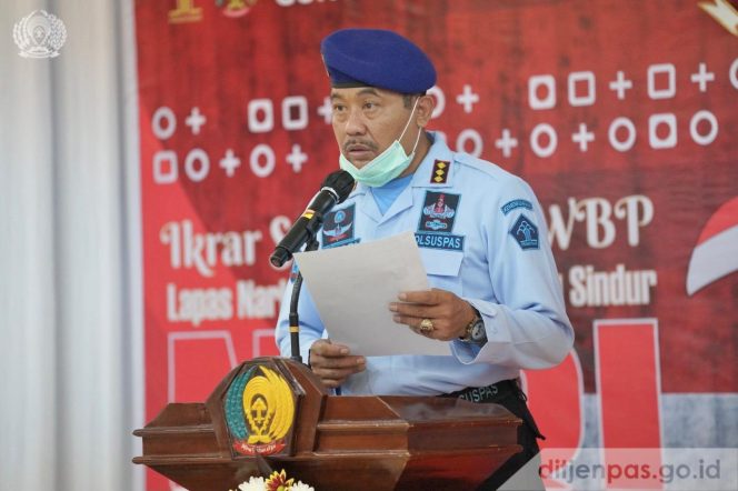 
					Napiter Lapas Gunung Sindur Berikrar Untuk NKRI