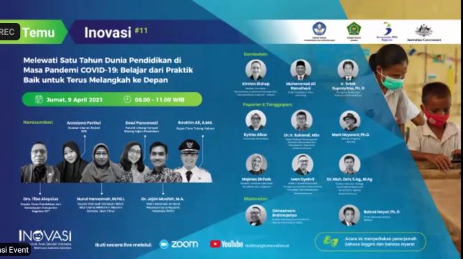 
					Kemendikbud dan INOVASI Selenggarakan Temu Inovasi #11, Belajar dari Satu Tahun Dunia Pendidikan di Era Pandemi