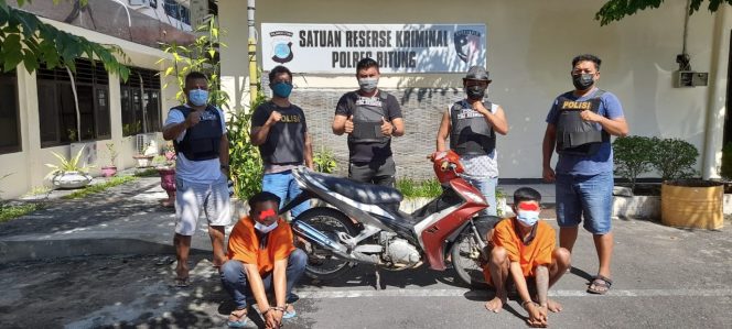 
					Bang Jack Dan Tim, Ringkus 2 Pelaku Curanmor Di Danowudu