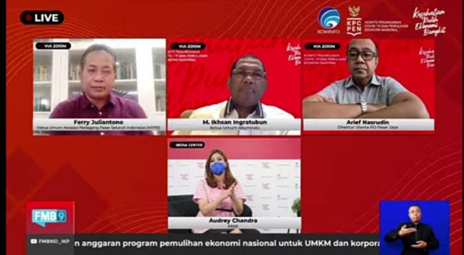 
					Program Vaksinasi Pada Pedagang Pasar Bangkitkan Rasa Aman Belanja di  Pasar