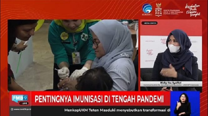 
					Meski Ada Pandemi COVID-19 Program Imunisasi Rutin Anak Harus Tetap Berjalan