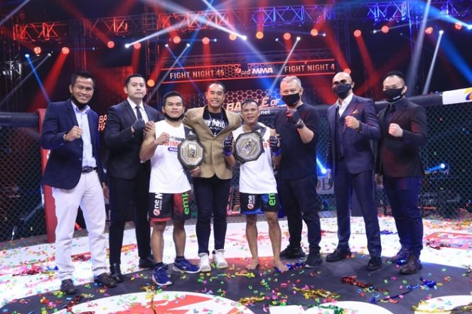 
					Juara Baru di Onepride MMA FN 45 (dok photo : istimewa )