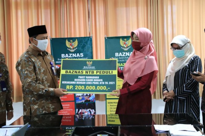 
					Baznas dan LKKS NTB Kerja Sama Kelola Dana Ummat