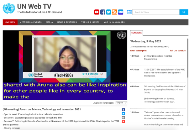 
					Keren.., Startup Asal Indonesia Ini Menjadi Panelis di Forum PBB!