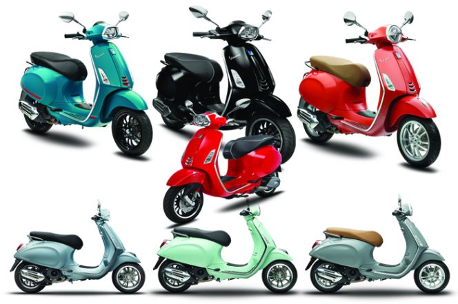 
					Vespa Keluarkan 7 Warna Baru untuk Pengalaman Berkendara Penuh Gaya di  Tahun 2021