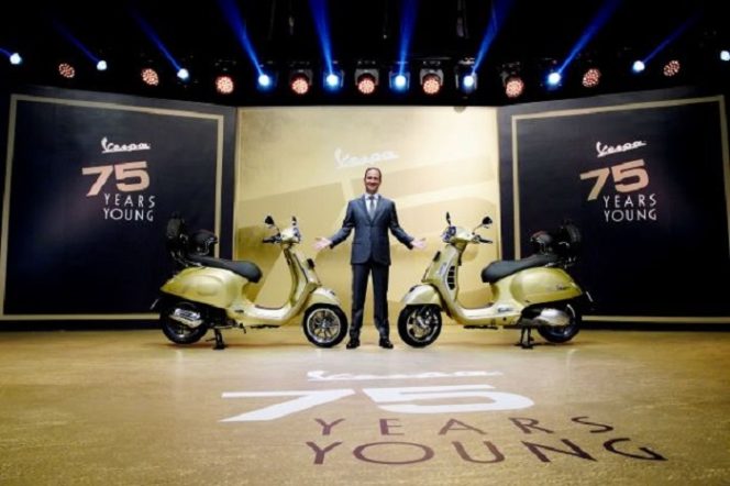 
					Vespa 75th Anniversary - Marco Noto La Diega, President Director of PT Piaggio Indonesia
