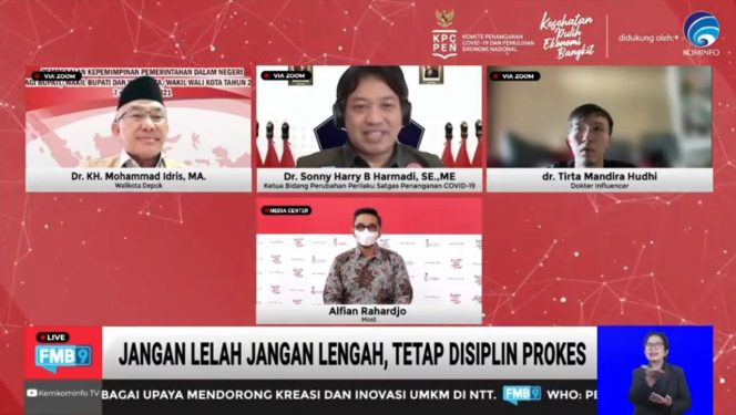 
					Tekan Laju Penularan COVID-19 Lewat Kesadaran Patuhi Protokol  Kesehatan