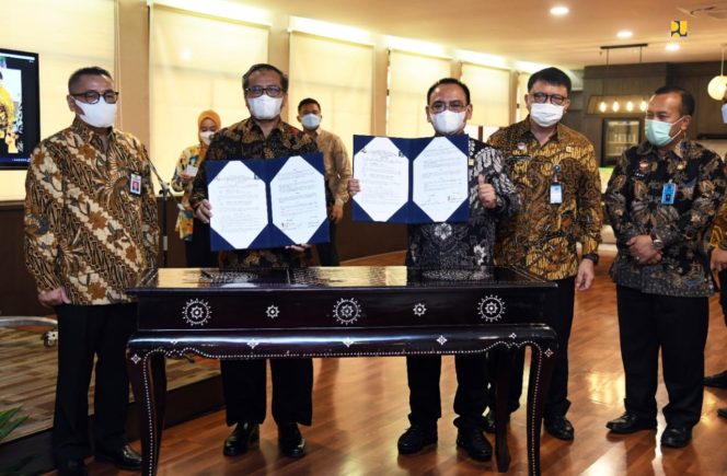 
					Kementerian PUPR Hibahkan Aset Rusun dan Rusus Senilai Rp 65,83 Miliar Kepada Kemenkumham