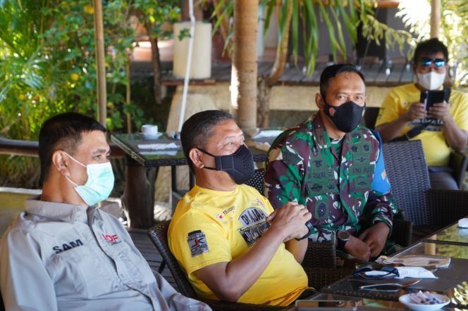 
					Korem 162/WB mendukung sepenuhnya Dankodiklat TNI-AD gelar kegiatan Baksos dengan JK One Offroader di Kec. Pujut Kab. Loteng