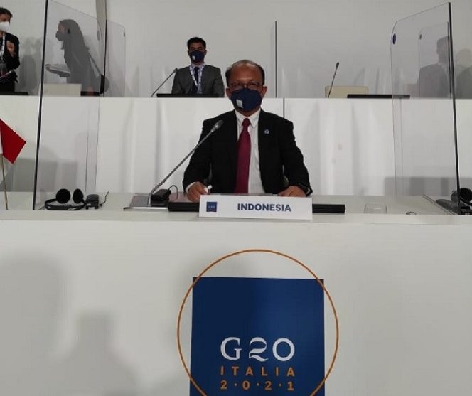 
					Sekjend Kemnaker Paparkan Langkah Indonesia Peralihan Dari Dunia Pendidikan ke Dunia Kerja Mendapat Perhatian Dunia