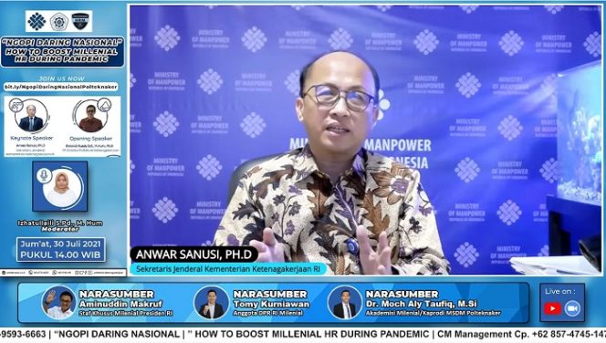 
					Sekretaris Jenderal Kemnaker, Anwar Sanusi