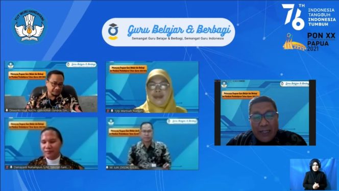 
					Kemendikbudristek Luncurkan Program Guru Belajar dan Berbagi Seri Panduan Pembelajaran