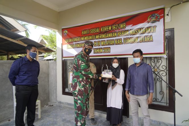 
					Danrem 162/WB Instruksikan Danramil Back up Camat Siapkan Rumah Isolasi Terpadu