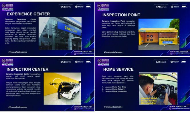 
					Carsome adalah platform e-commerce mobil terintegrasi terbesar di Asia Tenggara yang hadir di Malaysia, Indonesia, Thailand, dan Singapura. Carsome berkomitmen untuk mendigitalisasi industri jual-beli mobil bekas regional dengan merombak dan meningkatkan pengalaman jual-beli mobil bekas. 