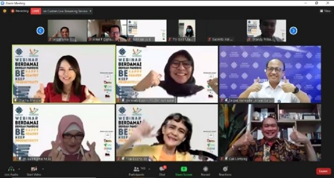 
					Cegah Efek Negatif Bekerja Online, Kemnaker Gelar Webinar Berdamai dengan Pandemi