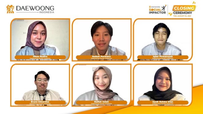 
					 finalis dalam acara penutupan DSI yang dilaksanakan secara virtual.