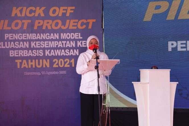 
					Kemnaker Kembangkan Pilot Project Perluasan Kerja Berbasis Kawasan di 5 Daerah