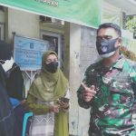 Serbuan Vaksinasi Kodim 1606/Mataram Disambut Antusias Warga Dasan Cermen