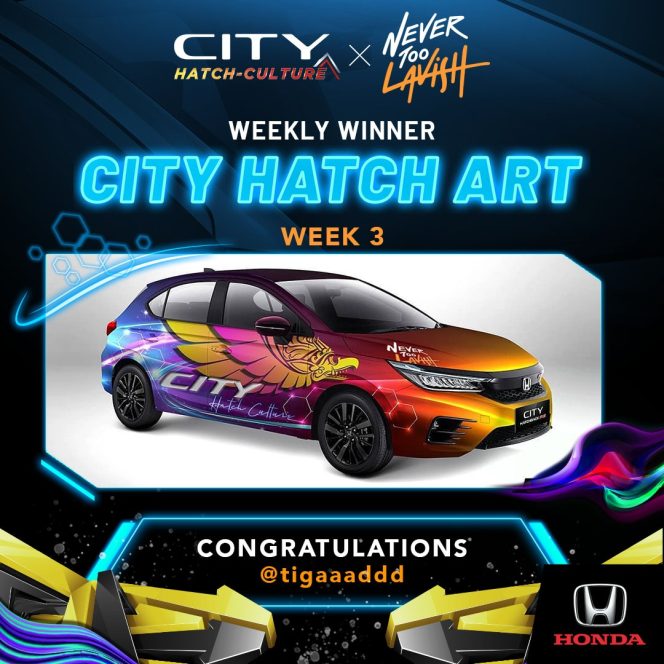 
					Lebih dari 400 Karya Terkumpul, Berikut Kumpulan Pemenang Mingguan City Hatch Art