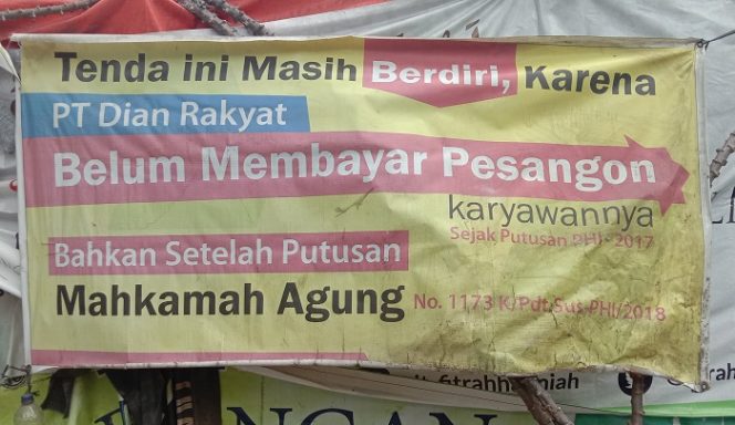 
					Simbol Perjuangan Ex Buruh PT. Dian Rakyat.