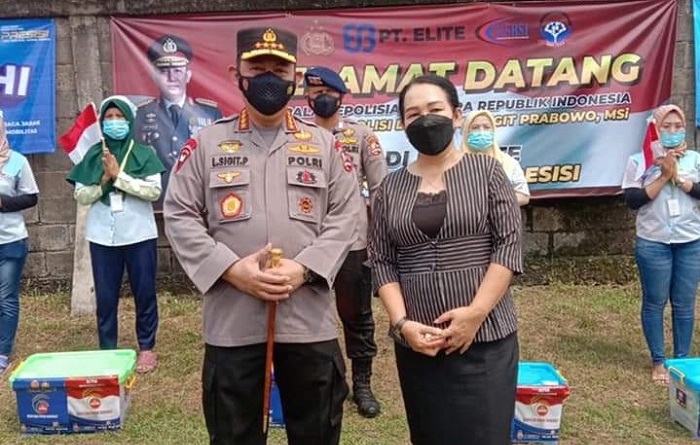 Kapolri Gandeng KSBSI Lakukan Vaksinasi Massal Untuk Mempercepat Terciptanya Herd Immunity Diwilayah Banten