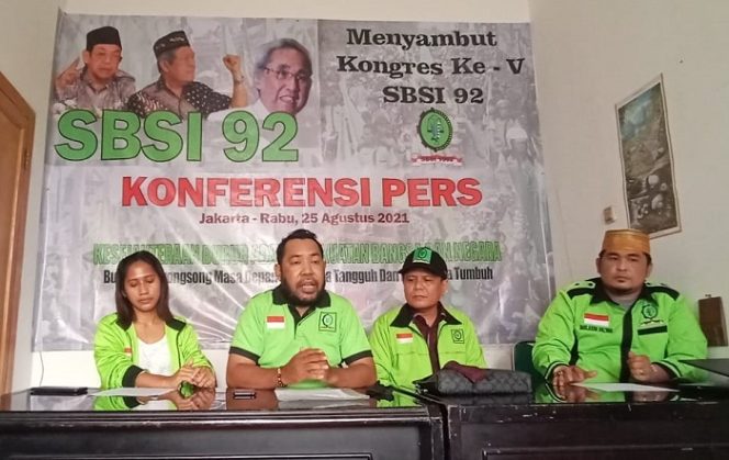 
					Panitia Pelaksana Kongres ke V, SBSI 1992.