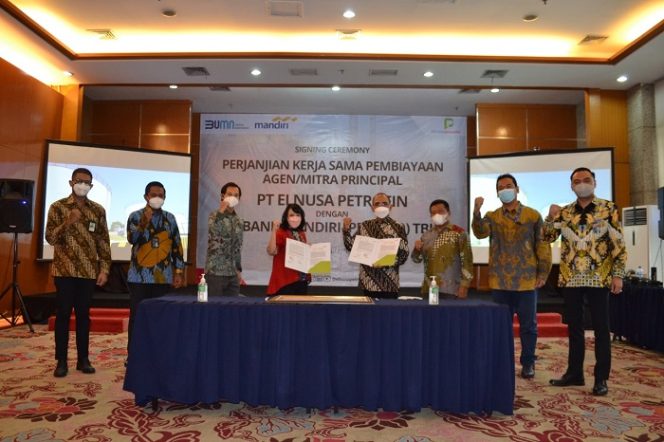 
					 Dukung Pertumbuhan Sektor Industrial Fuel Trading, Elnusa Petrofin Gandeng Bank Mandiri Berikan Layanan Pembiayaan Agen dan Mitra Principal 