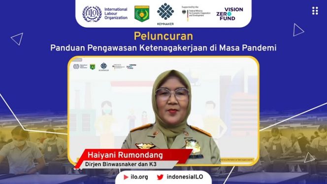 
					Dirjen Binwasnaker dan K3 Kemnaker, Haiyani Rumondang.