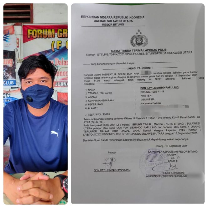 
					Don Papuling dan laporan Polisi