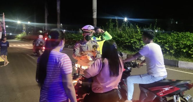 
					Di Pimpin Awaludin Puhi, Satlantas Polres Bitung Berhasil Menjaring Puluhan Motor
