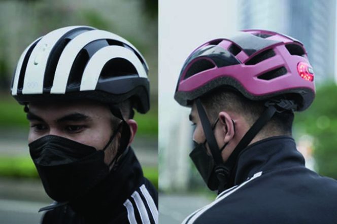 
					Helm Grin Miles, Helm Sepeda Multi-fitur.