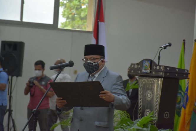 
					Mutasi Pejabat, Ini Pesan Sekda NTB