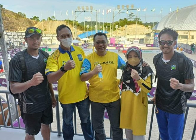 
					Kehadiran Gubernur NTB  & Danrem 162/WB Menambah Semangat Para Atlet & Kontingen Prov NTB Pada PON XX di Papua