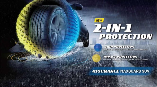 
					Goodyear Kenalkan LineUp Ban Andalan Terbaru Assurance Maxguard SUV