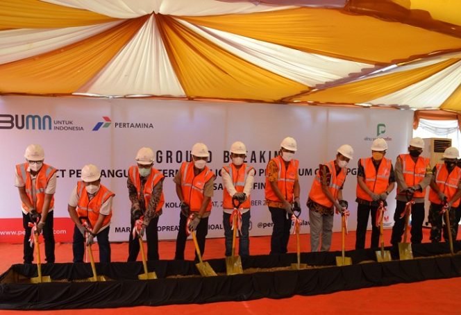 
					Kegiatan Ground Breaking TLPG Kolaka 
