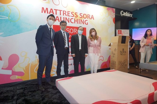 
					Peluncuran produk matras kompresi terbaru yaitu Hinode SORA oleh PT. Inoac Polytechno Indonesia 