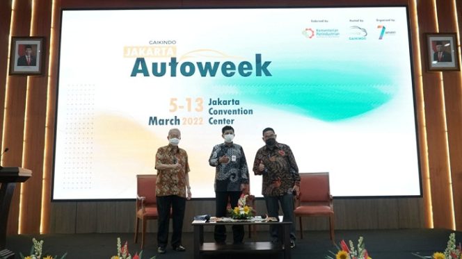 
					Acara sosialisasi pameran GJAW kepada para APM di Kementerian Perindustrian.