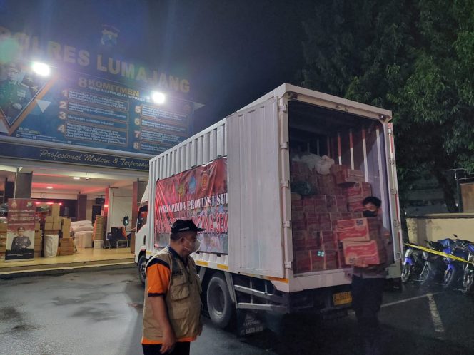 
					Bertajuk “Torang Peduli Bencana Semeru”, Polda Sulut Kawal Batuan Forkopimda