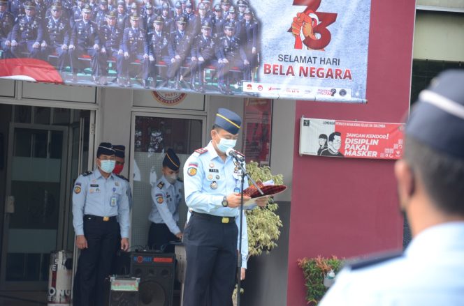
					Peringati Hari Bela Negara, Kalapas II Salemba Sampaikan Amanat Presiden RI