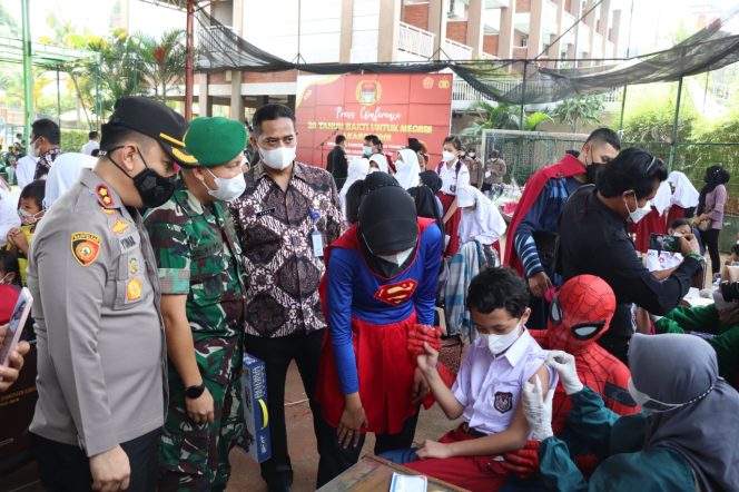 
					Polres Kendal Siapkan Super Hero Untuk Dampingi Vaksinasi Anak
