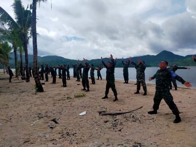 
					Bina Ketahanan Fisik Kodim 1628/SB Laksanakan Han Mars