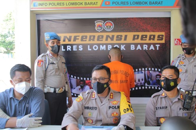 
					Dalam Waktu 1X24, Polres Lobar Berhasil Ungkap Kasus Penjambretan Anak di Gerung