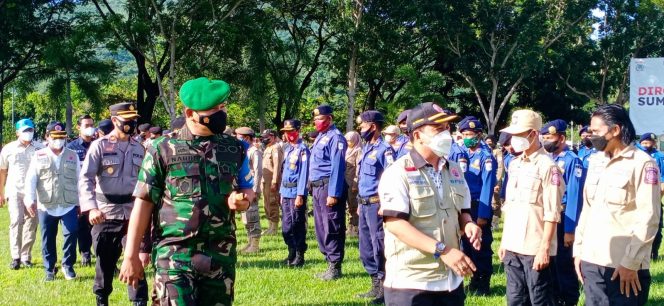 
					Apel Tiga Pilar Dan Kesiap Siagaan Penanganan Bencana Digelar Di Sumbawa Barat