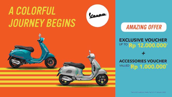 
					Penawaran Menarik Awal Tahun dari PT Piaggio Indonesia