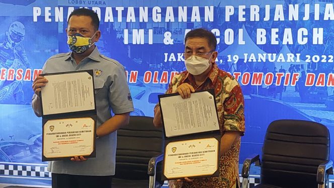 
					IMI dan Ancol Beach Sepakati Kemitraan Pariwisata Otomotif