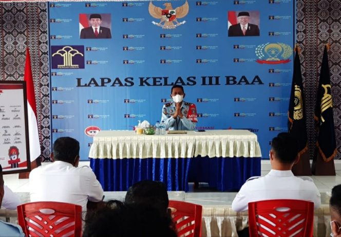 
					Lapas Kelas III Baa Gelar Pembentukan Tim Kerja Zona Integritas