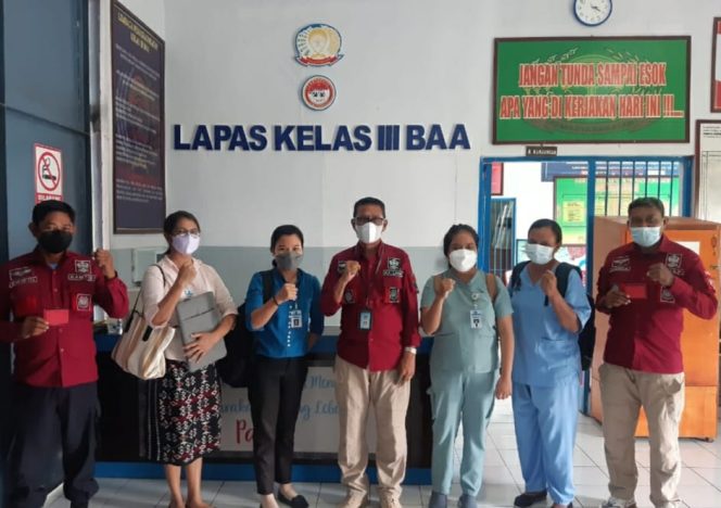 
					Gelar Vaksinasi Booster, Lapas Baa Penuhi Janji Kinerja Tahun 2022