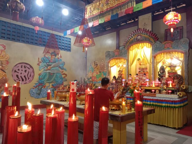 
					Perayaan Cap Go Meh, Pengunjung Vihara Paticca Samuppada Sepi