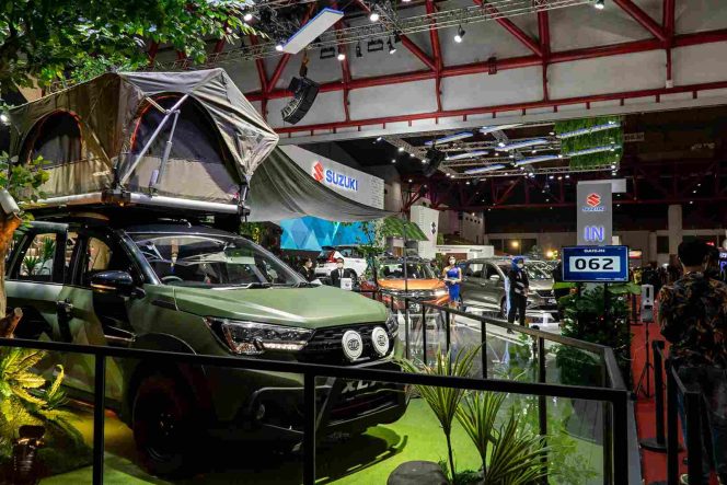 
					IIMS Hybrid 2022, Suzuki Pamerkan Mobil Modifikasi Bertema Wisata Alam dan Cafe